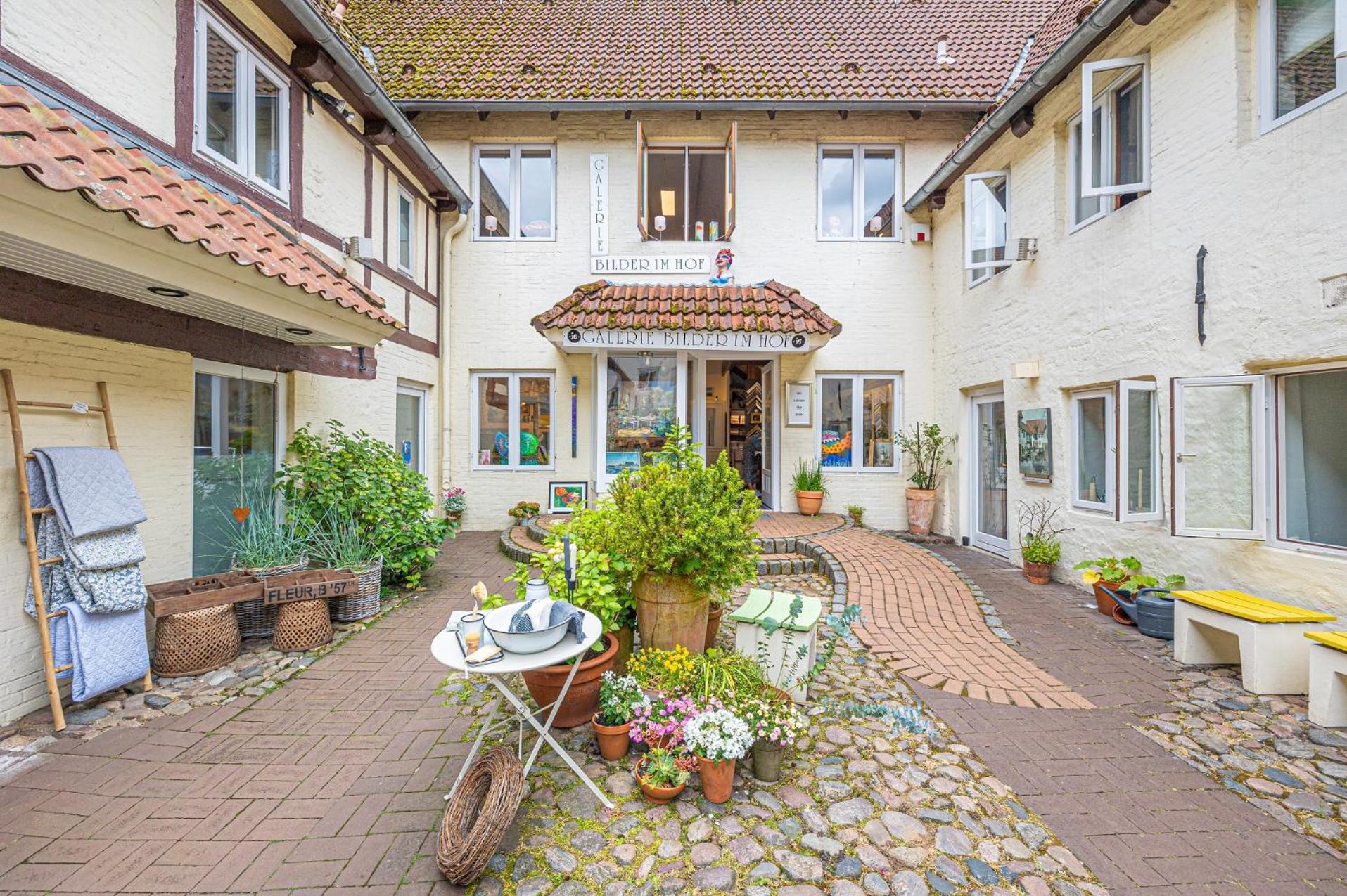 Fewo1846 - Im Sonnenhof - Komfortable 2-Zimmer-Wohnung Im Stadtzentrum フレンスブルク エクステリア 写真
